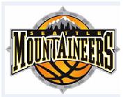 A logo of the seattle mountaineers basketball team.