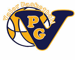 A logo of the color basketball team.