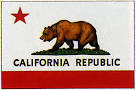 A picture of the california state flag.