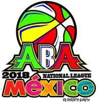 A colorful logo for the aba national league of mexico.