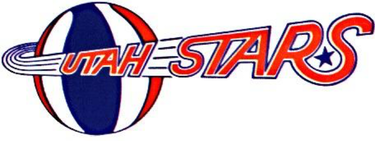 A red white and blue logo for the rochester stars.