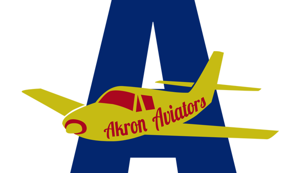 A yellow airplane with the letter a in front of it.