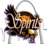 The logo for the saint louis spirit basketball team.