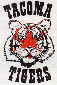 A tiger with the words " siberian tigers ".