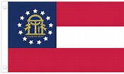 A flag of the state of georgia.