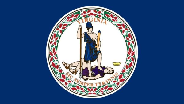 A picture of the state seal of virginia.