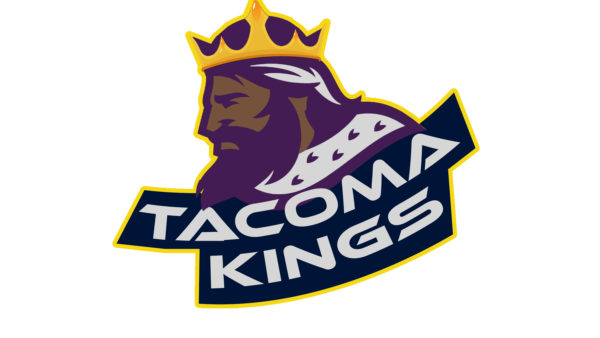 Tacoma Kings logo with a king's head.