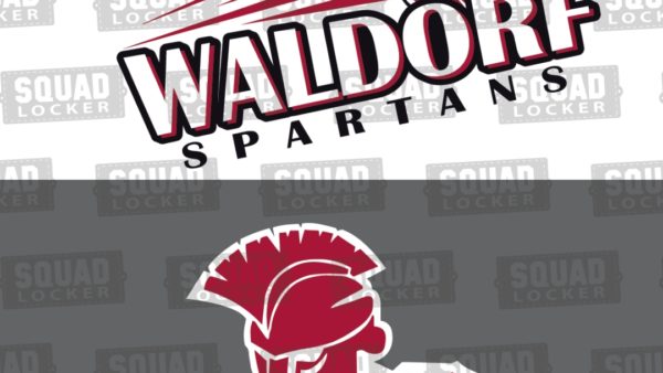 Waldorf Spartans basketball team logo.