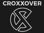 Croxxover logo with white text on black.