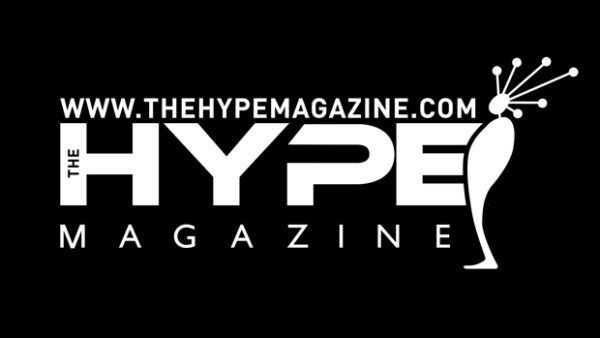 A black and white logo for the hype magazine.