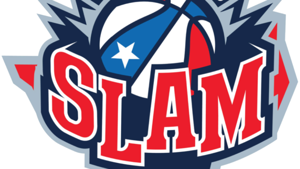 Sugar Land Slam basketball logo.