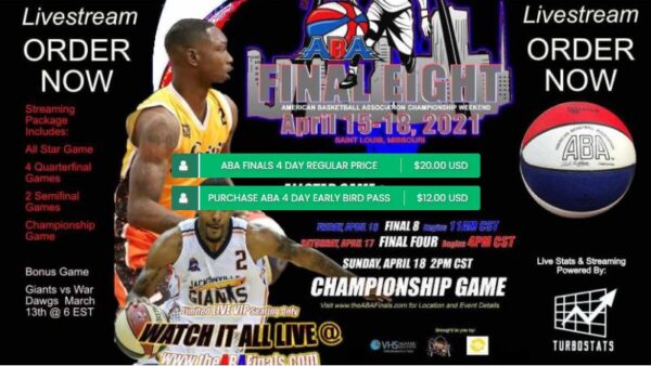 ABA Final Four Championship game livestream.